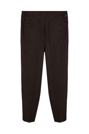 Pantalone in misto lana vergine marrone BE ABLE | SAMMYTBCMMORO